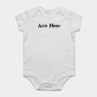 Accio Money Dumbledore Death Baby Bodysuit